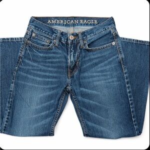 American Eagle Original Boot Jeans Men’s 26x28 Medium Wash Classic Bootcut